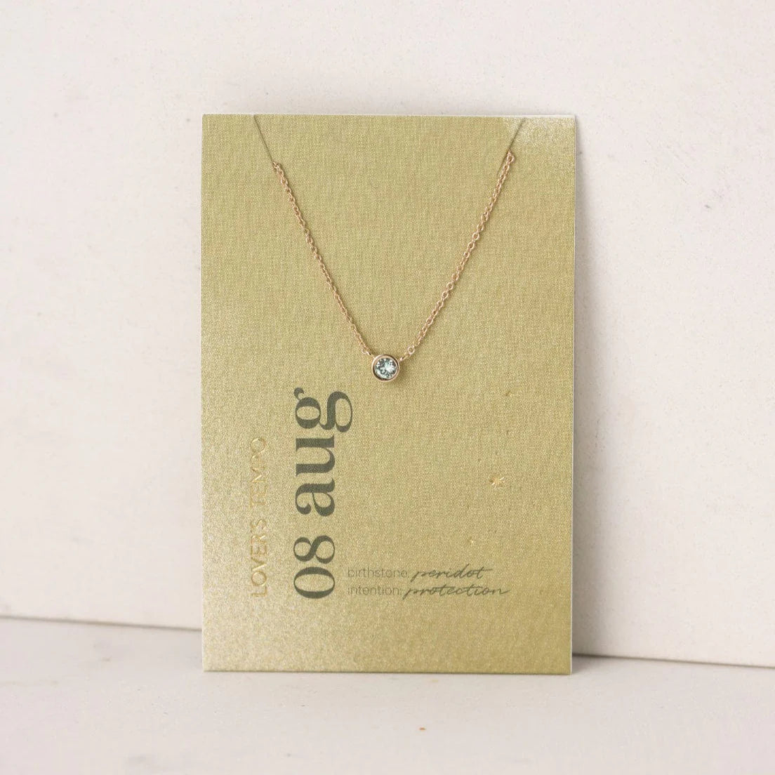 Kaleidoscope Birthstone Necklace