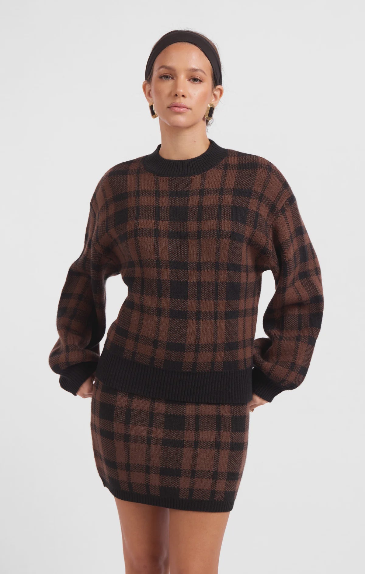 Cameron Plaid Sweater