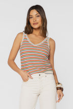 Nadia Sunny Stripe Tank