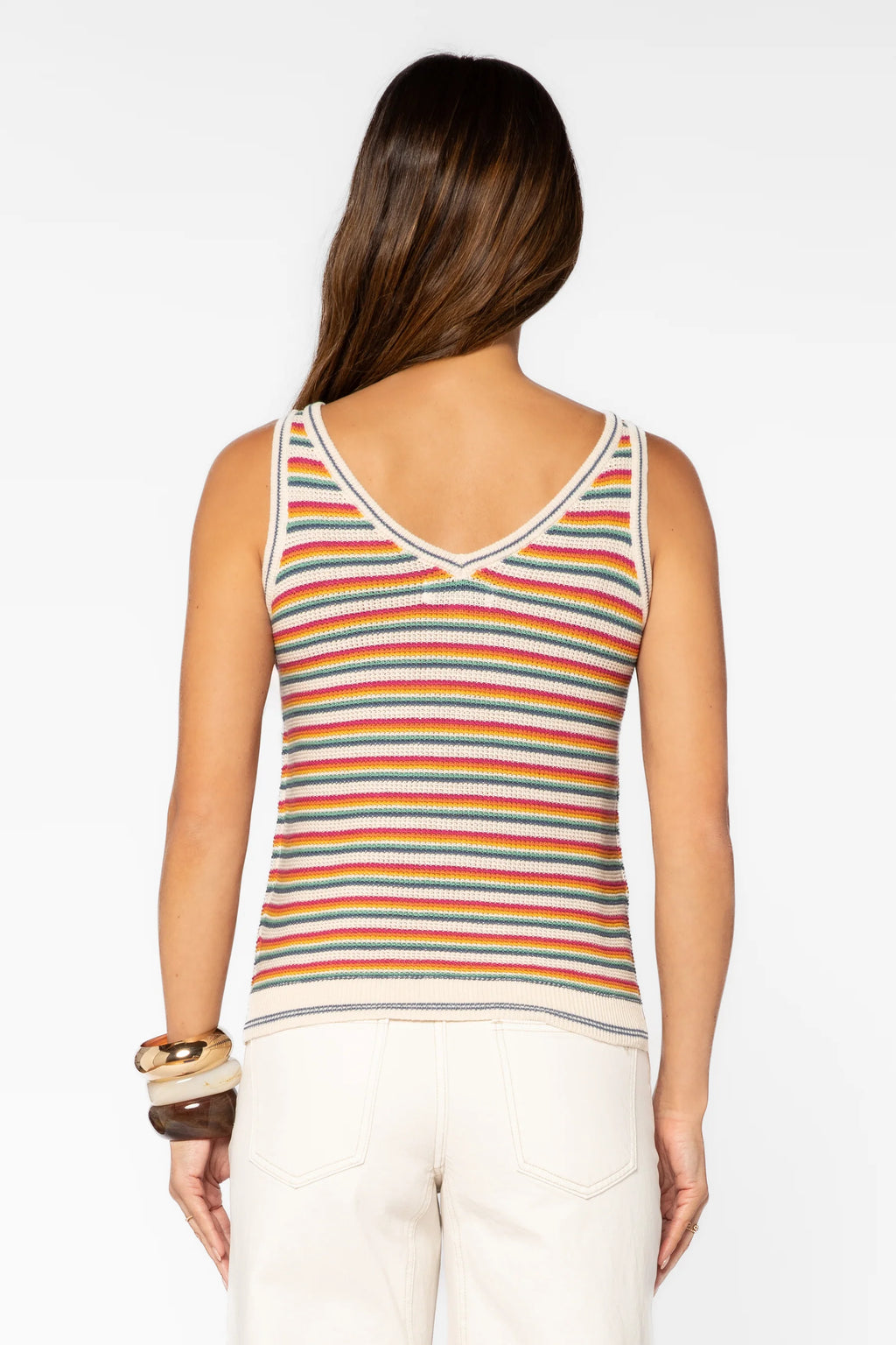 Nadia Sunny Stripe Tank