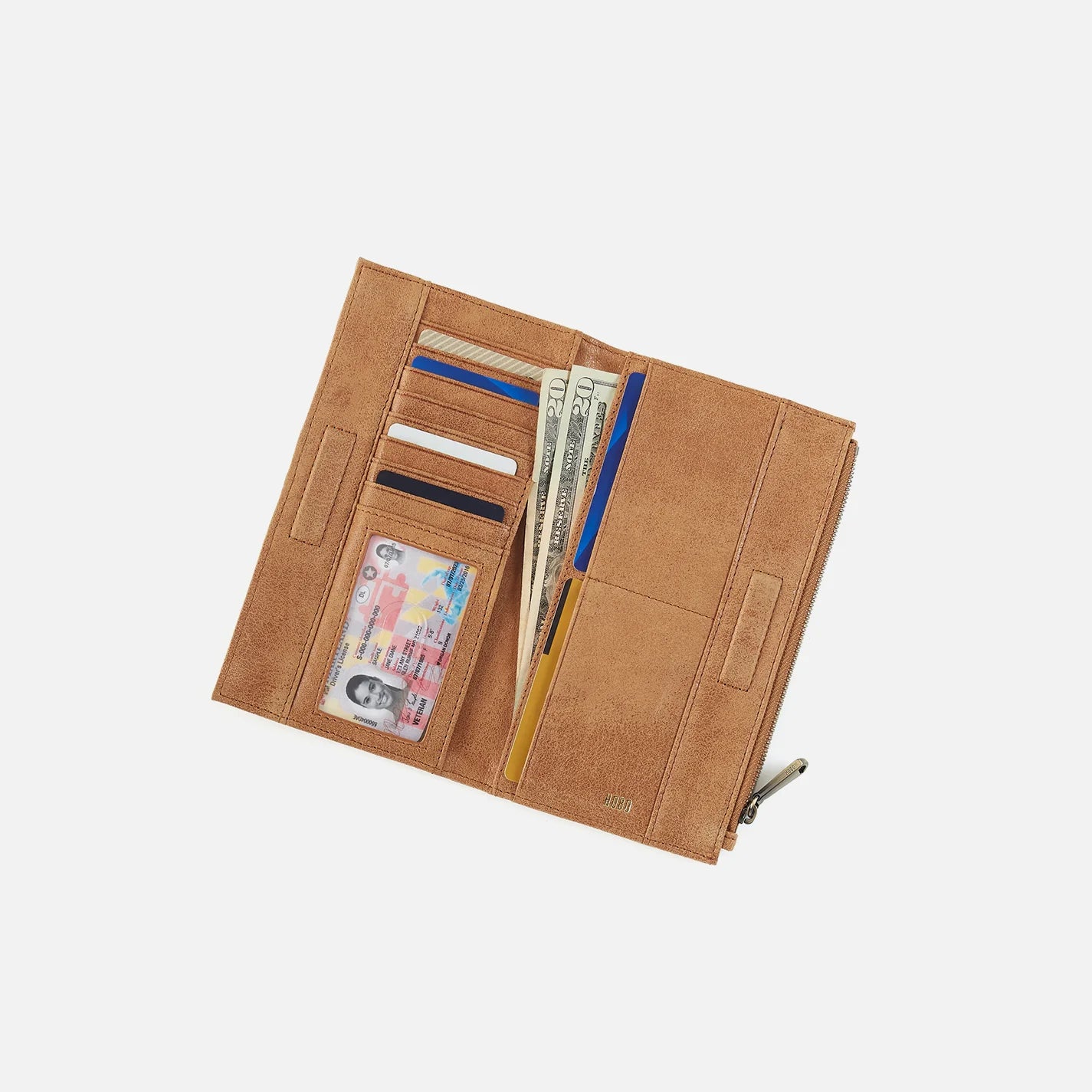 Jill Large Bifold Wallet Whiskey