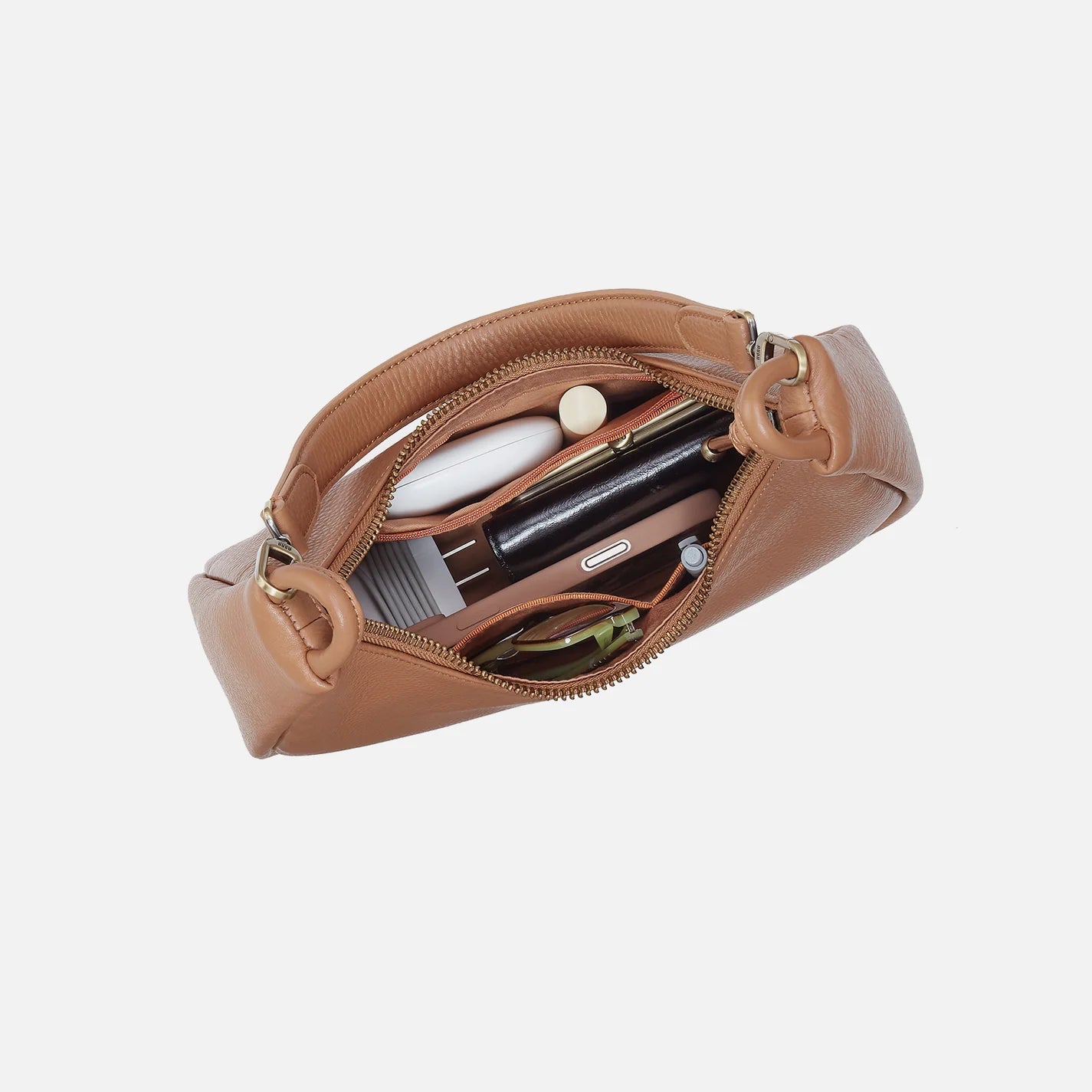 Cass Small Shoulder-Brown Sugar