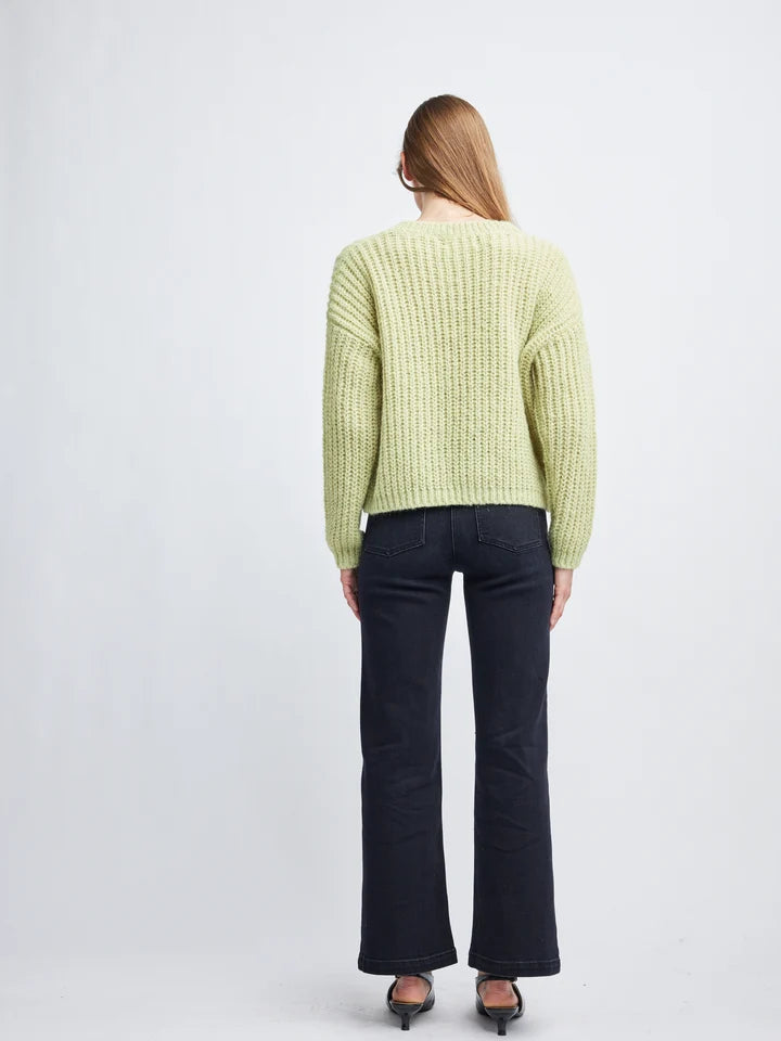 Darla Sweater-Lemon Grass