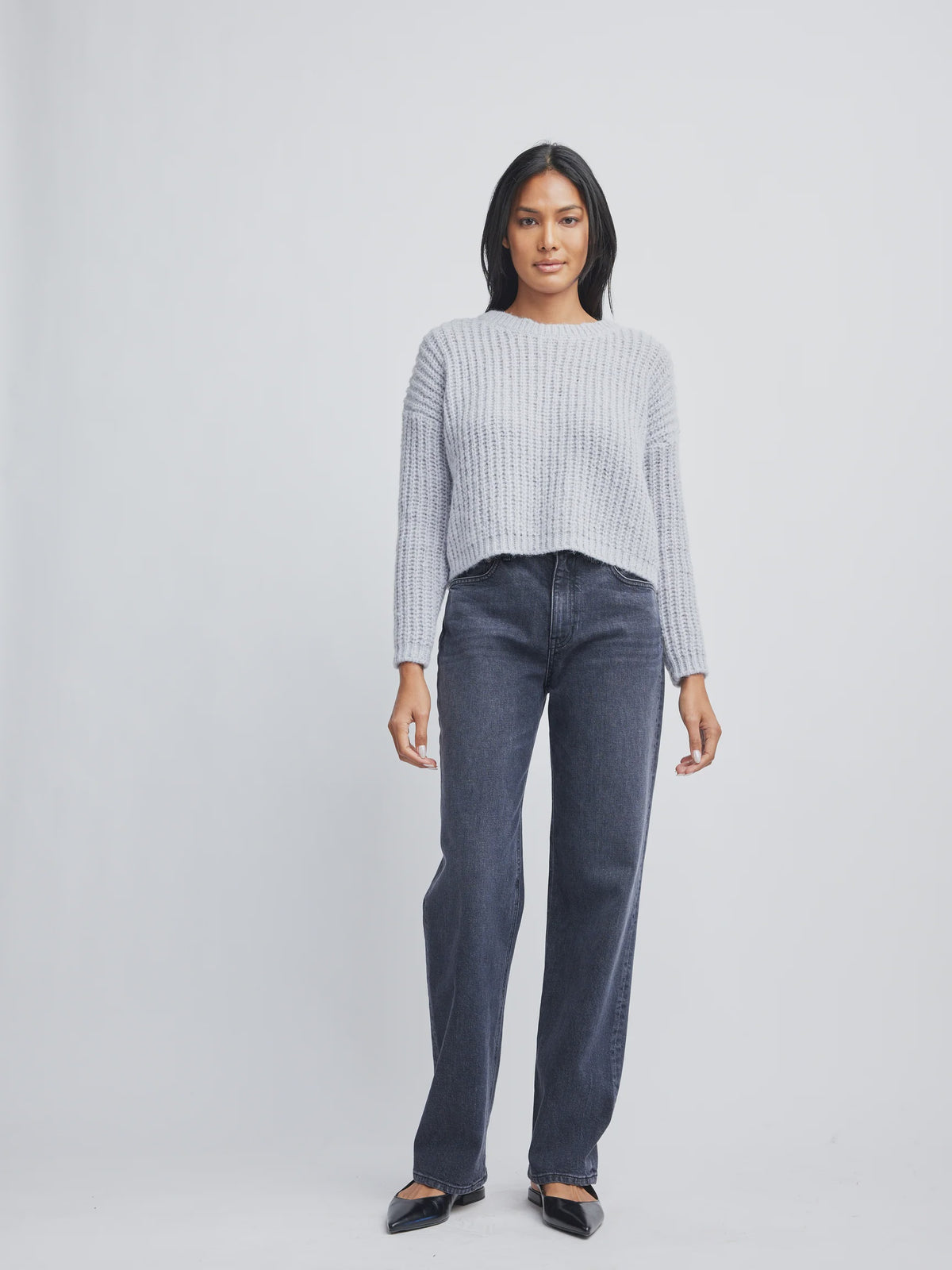Darla Sweater-Silver