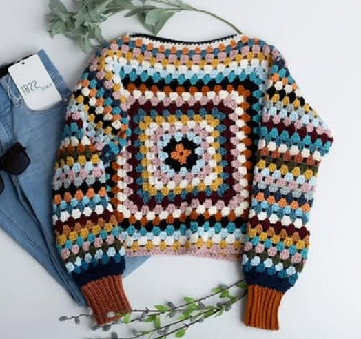 Crochet Cabin Sweater