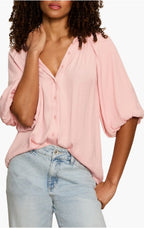 Plenty Of Love Bubble Blouse
