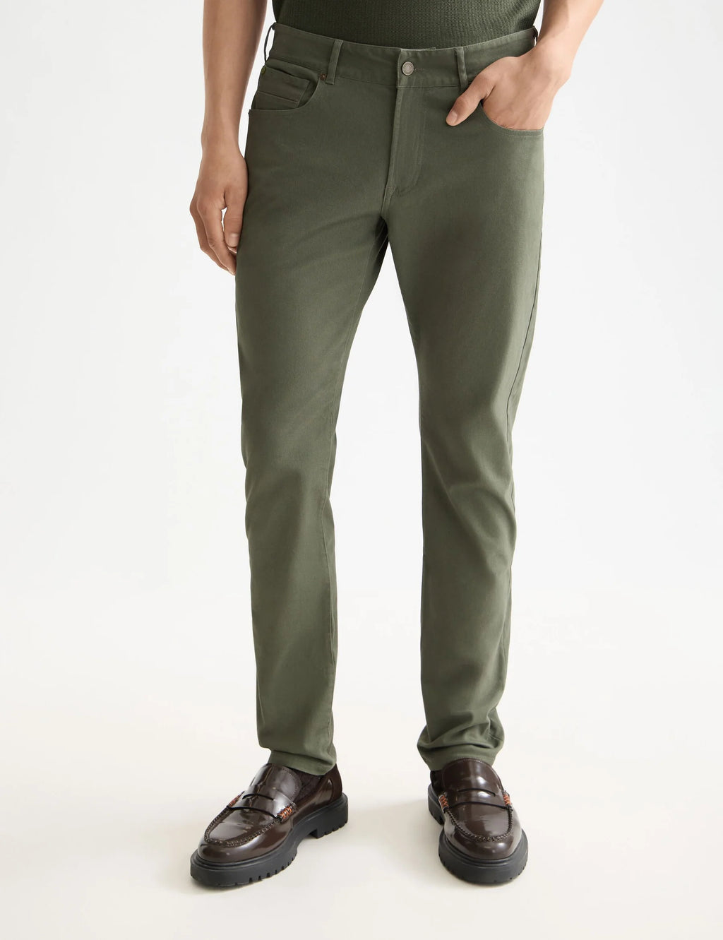 Ralston Cotton-Blend Twill Regular Slim