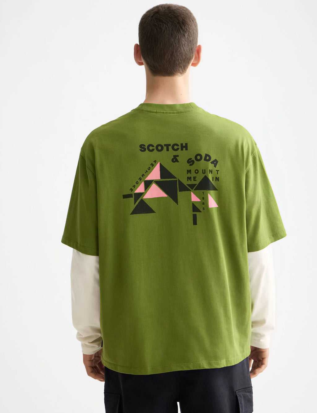 Loose Fit Front and Back Artwork tee