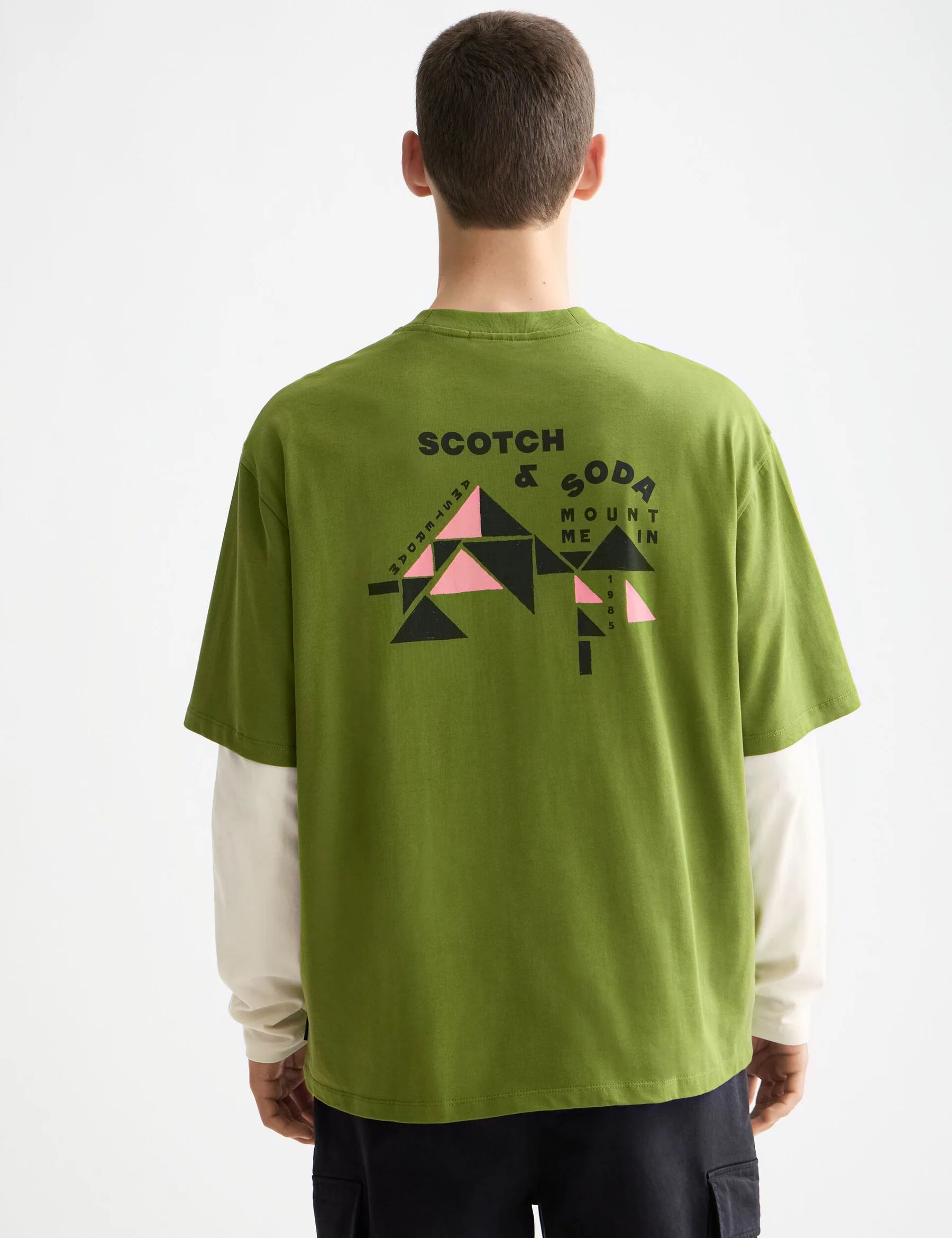 Loose Fit Front and Back Artwork tee