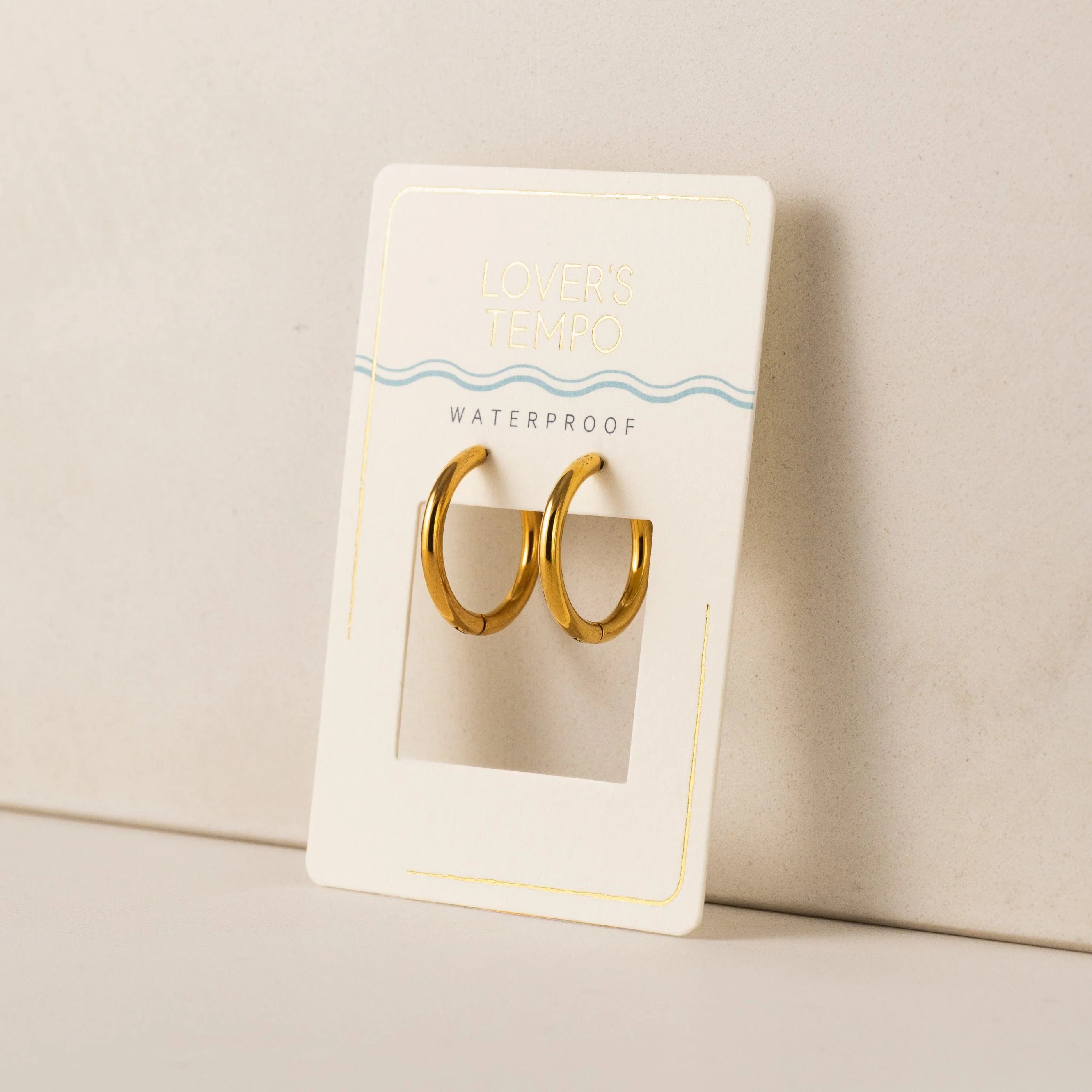 Tube 20mm Hoop Earring