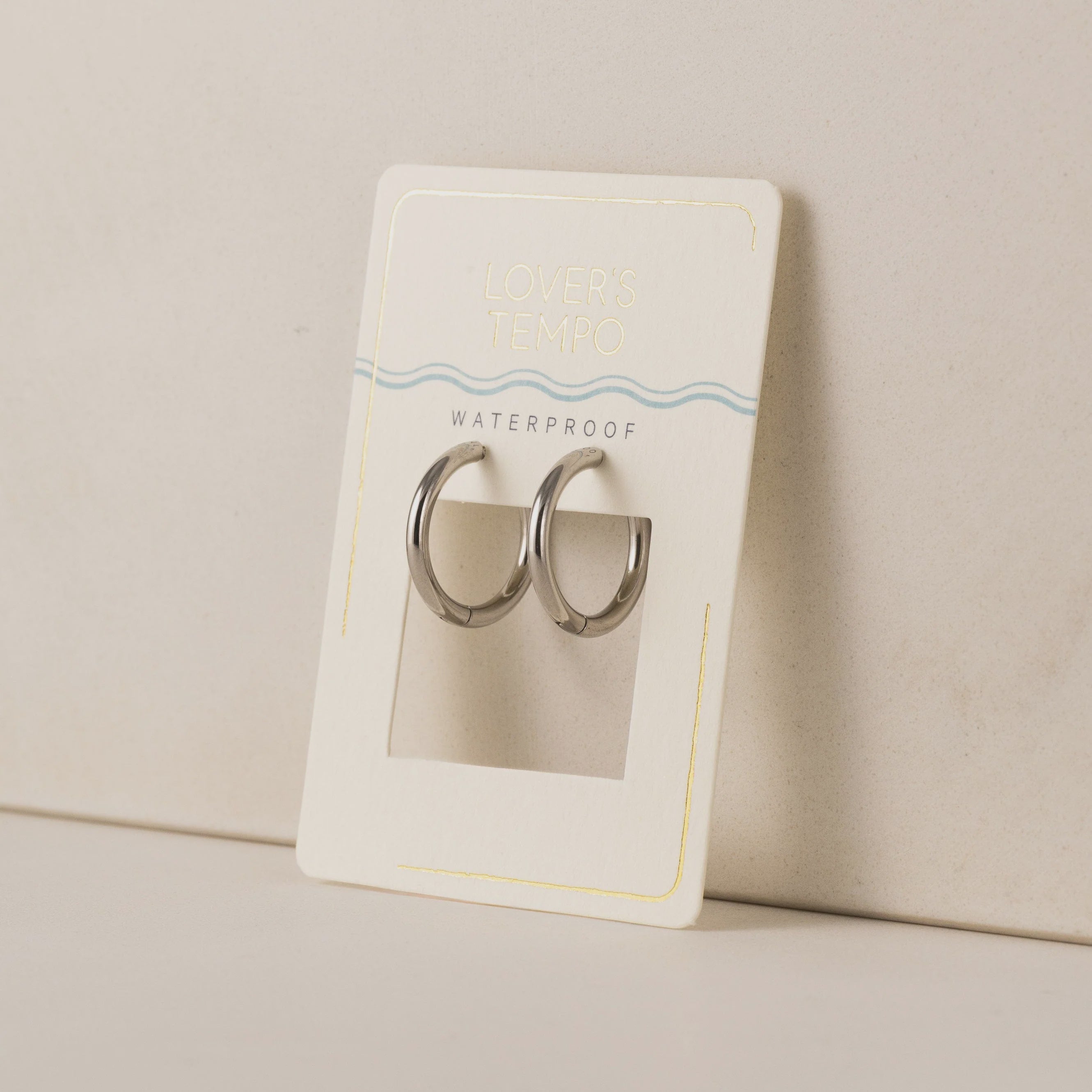 Tube 20mm Hoop Earring