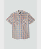 The Breezy Wayne Shirt-Blue Multi Plaid