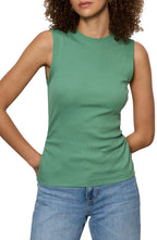 Ribbed Ruched Tank