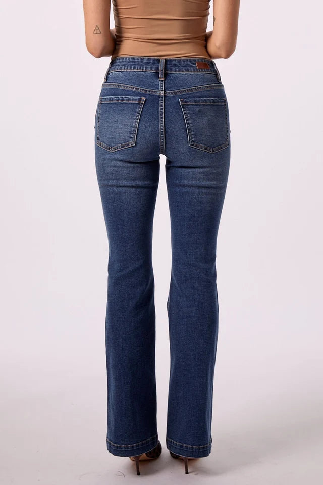 Sailor Mid-Rise Boot Cut-Marrakesh