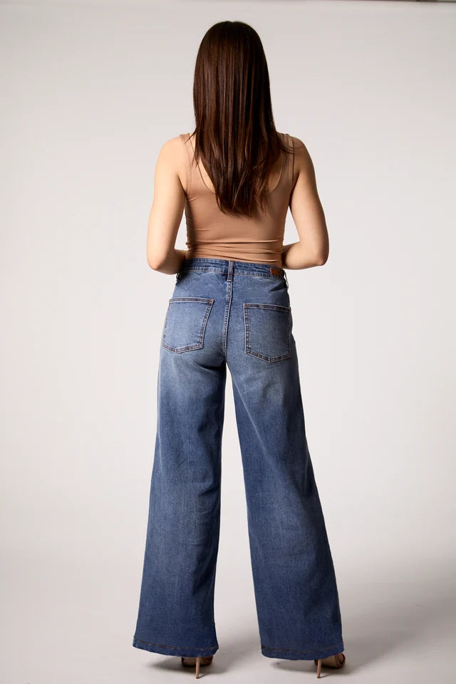 Selena Mid-Rise Wide Leg
