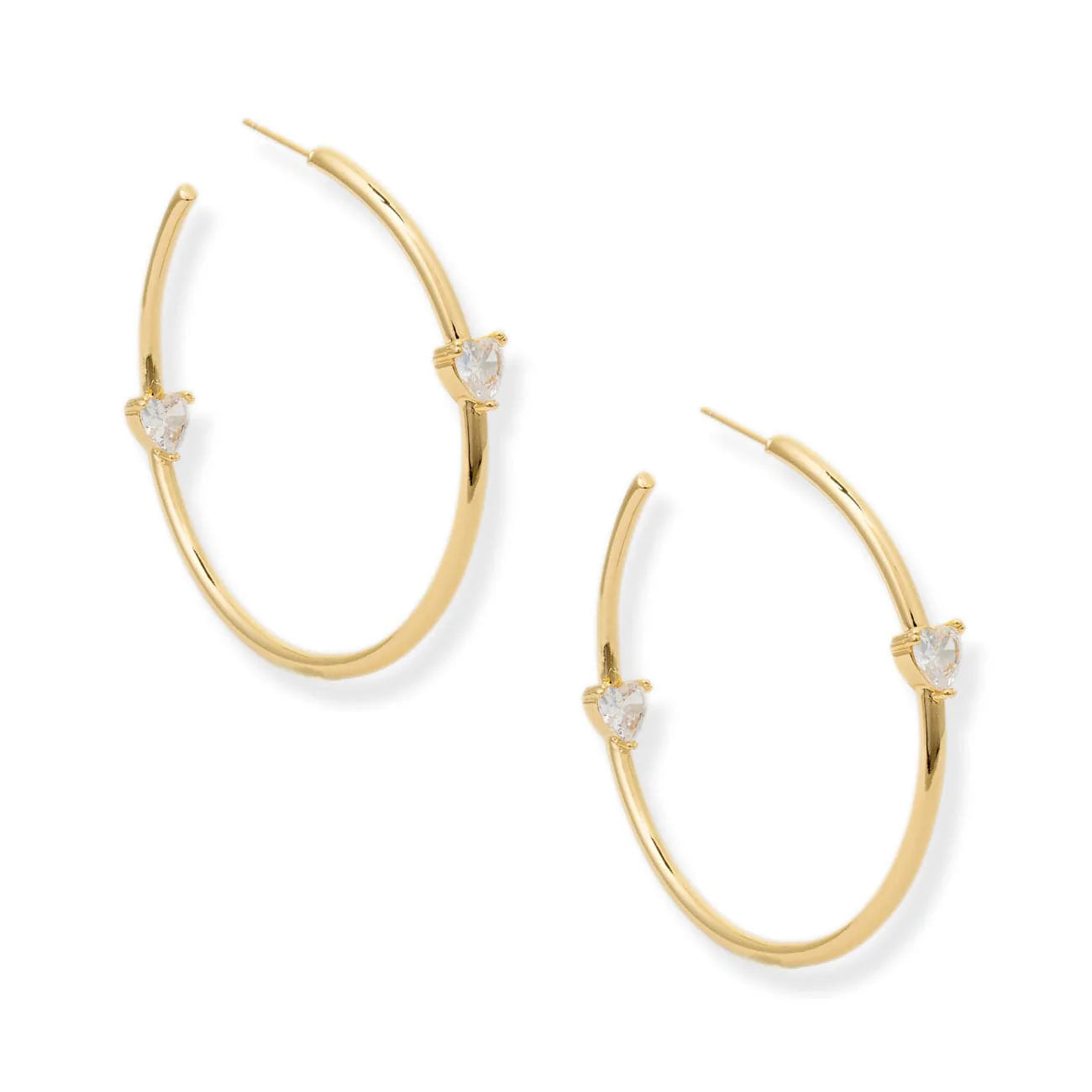 Delta Hoop Earrings