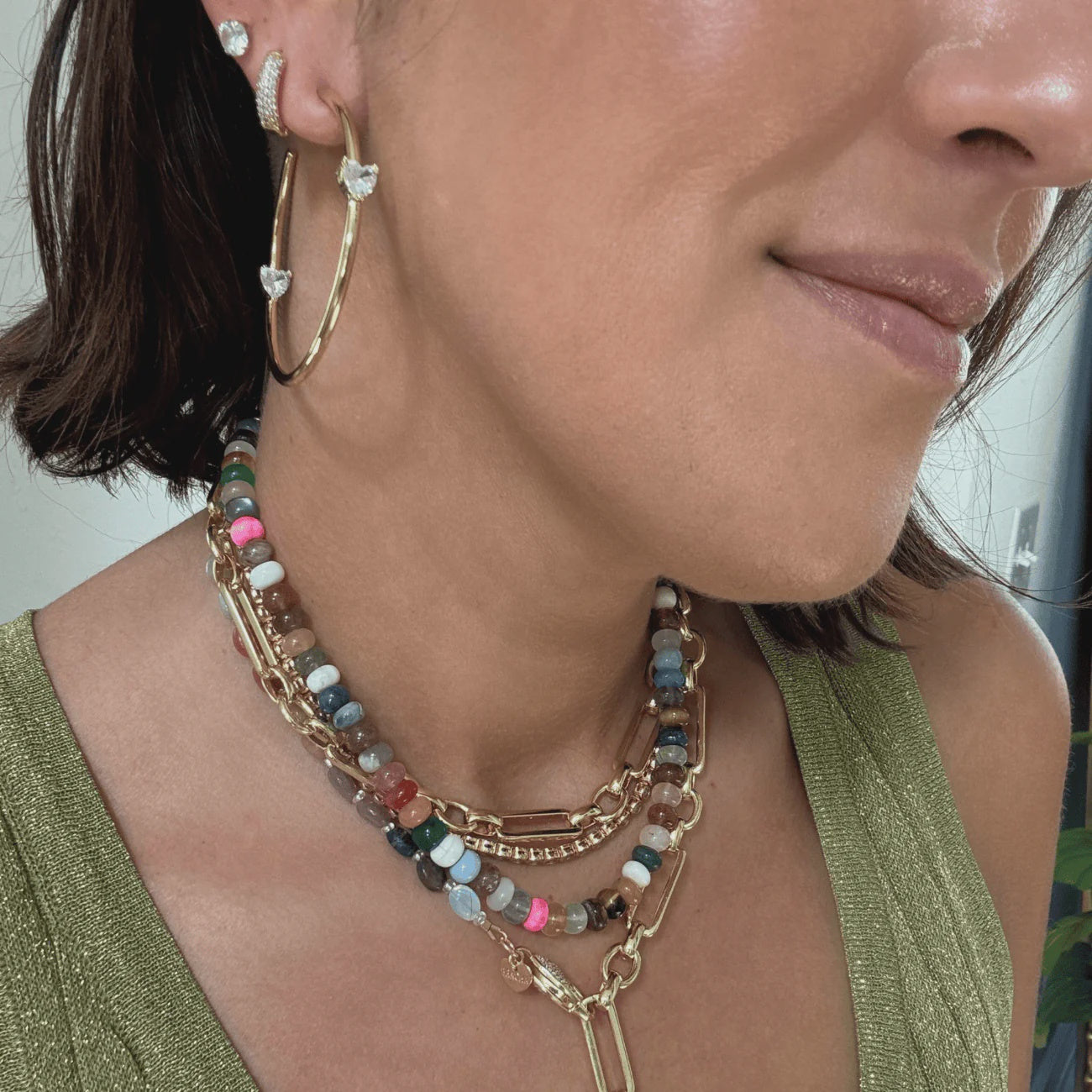 Delta Hoop Earrings