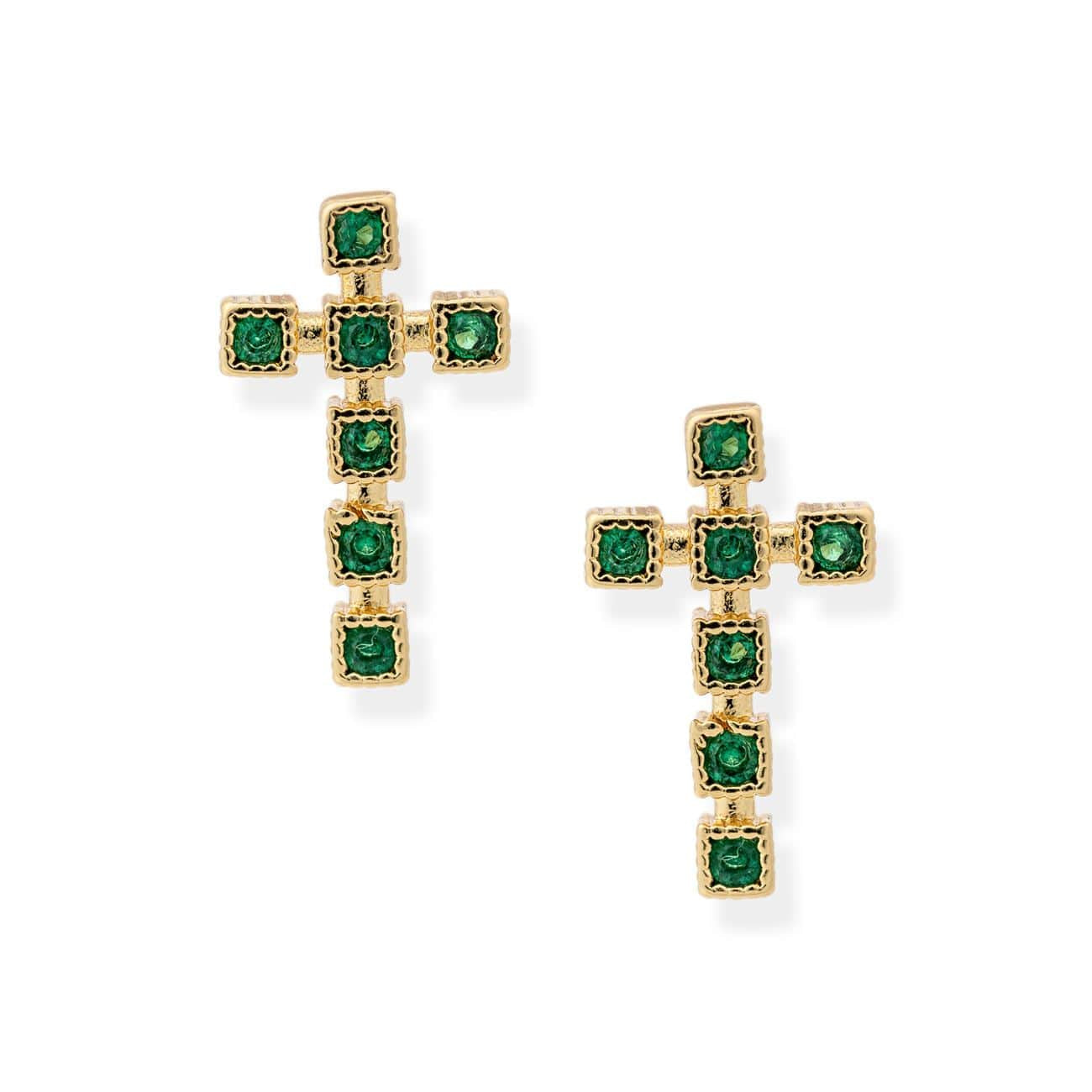 Faith Cross Earrings