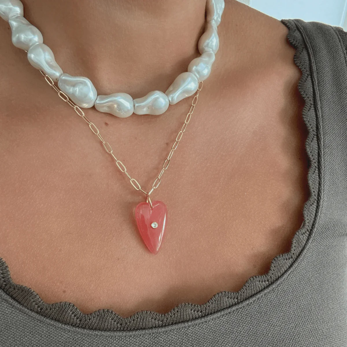 Linny Heart Necklace