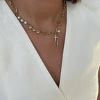 Lustre Charm Necklace