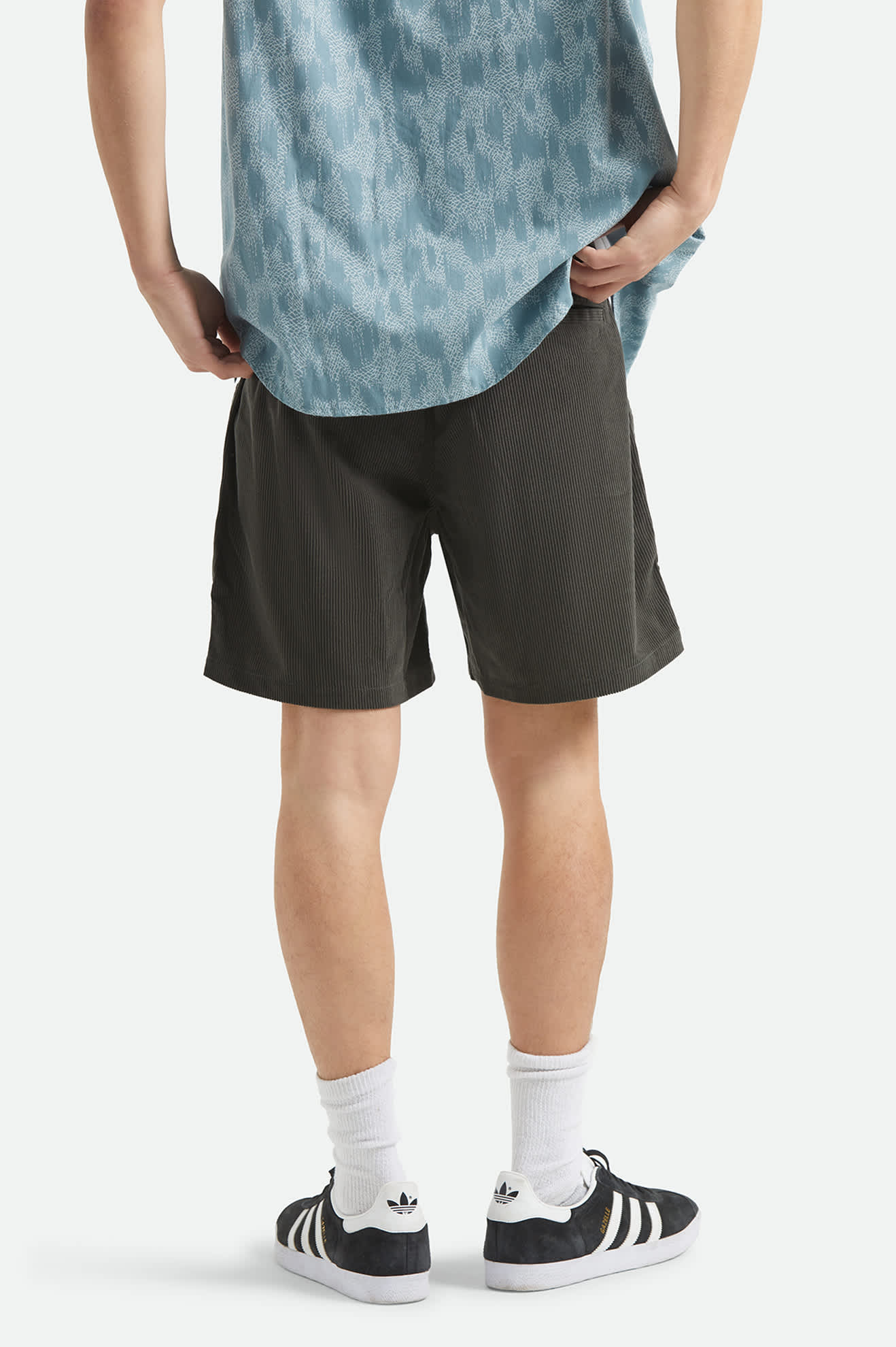 Everyday Corduroy Short-Vintage Black