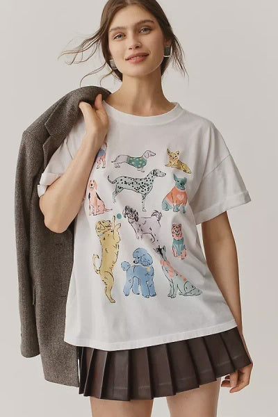 Dogs Graphic T-Shirt
