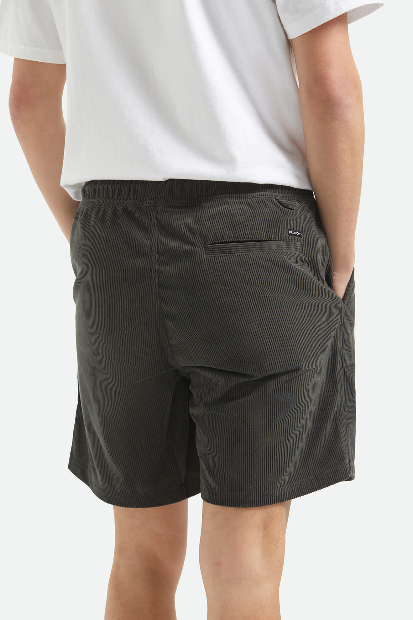 Everyday Corduroy Short-Vintage Black