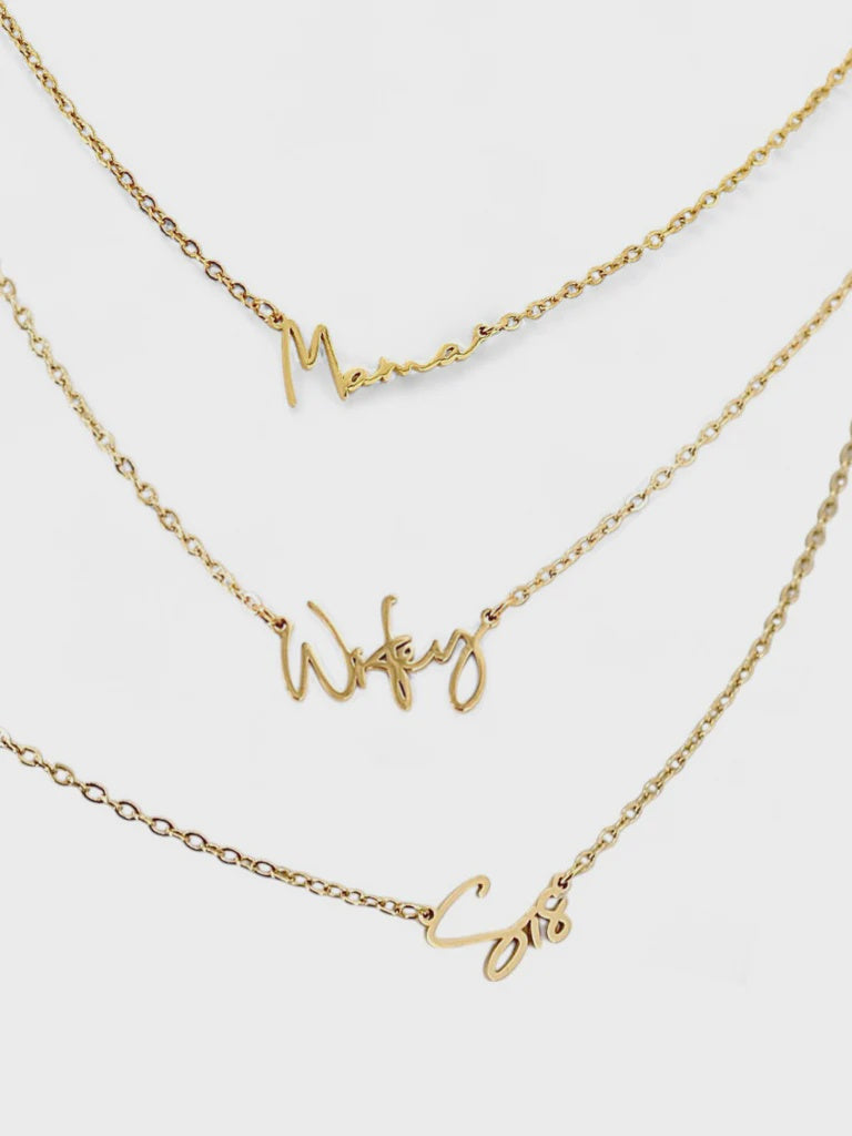 Word of Mouth Necklace