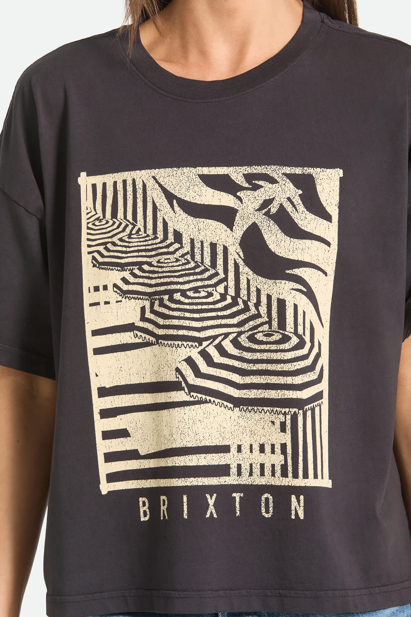 Poolside Boxy Crew T-Shirt