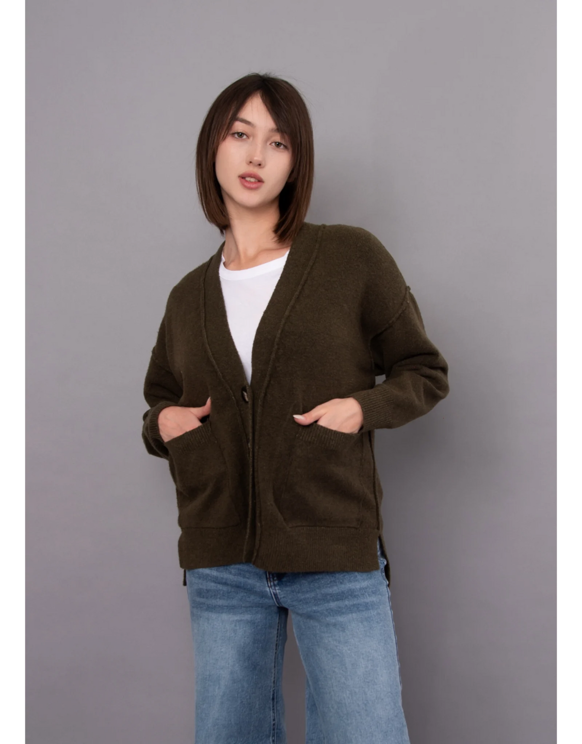 Patsy Long Sleeve V-Neck Cardigan
