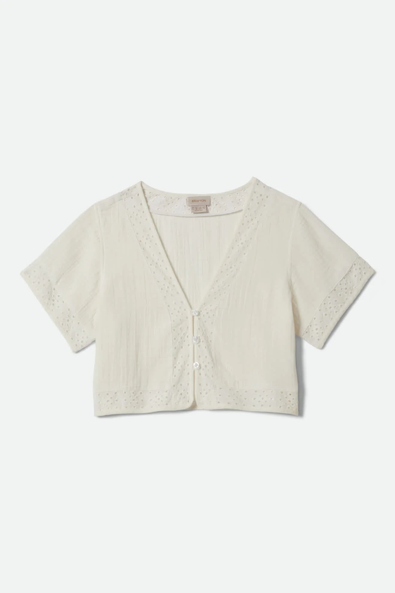 Seaside Eyelet Top