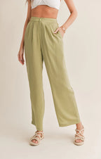 Juicy Pleated Pants (Extended Size)