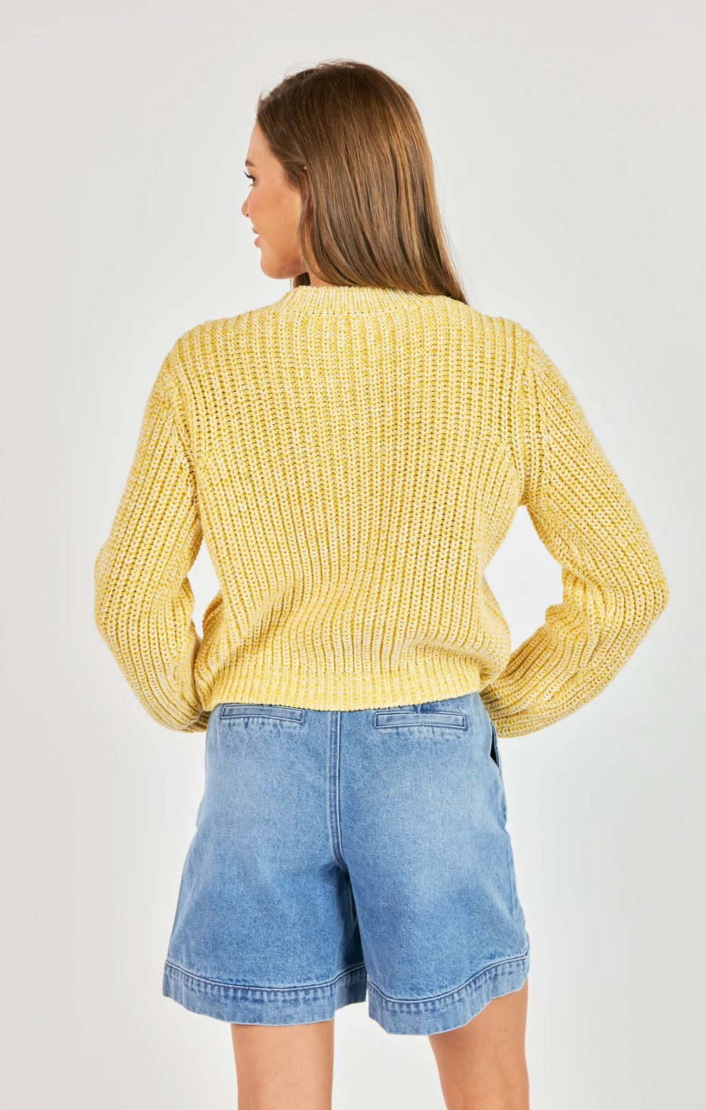 Sunroof Tulip Hem Cardigan
