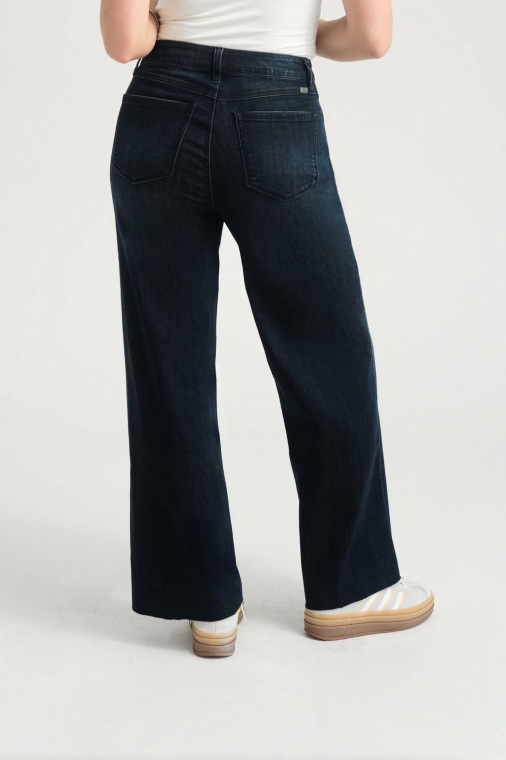 High Rise Wide Leg w/ Seam Detail