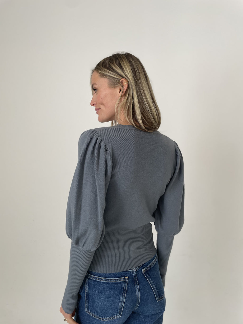 Statement Sleeve Sweater