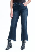 Ailani Demi Boot With Fray Hem