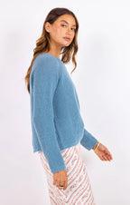 Fountain Open Back Sweater