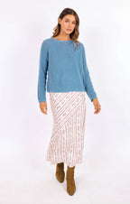 Fountain Open Back Sweater