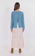 Fountain Open Back Sweater