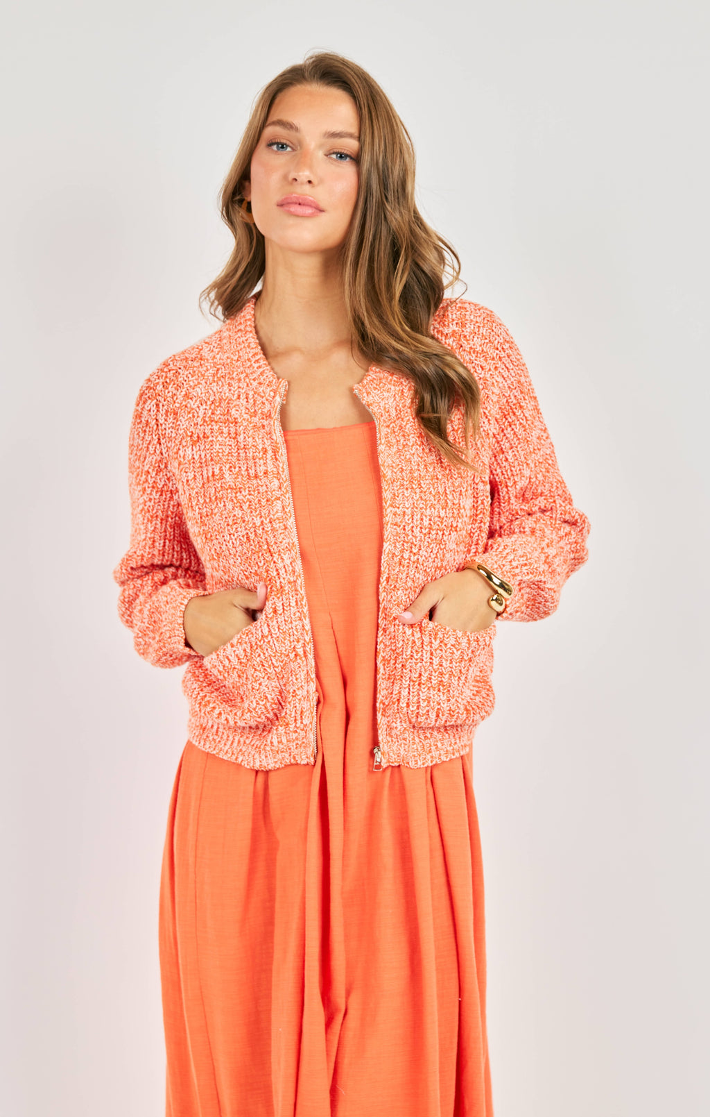 Weston Zip Up Sweater