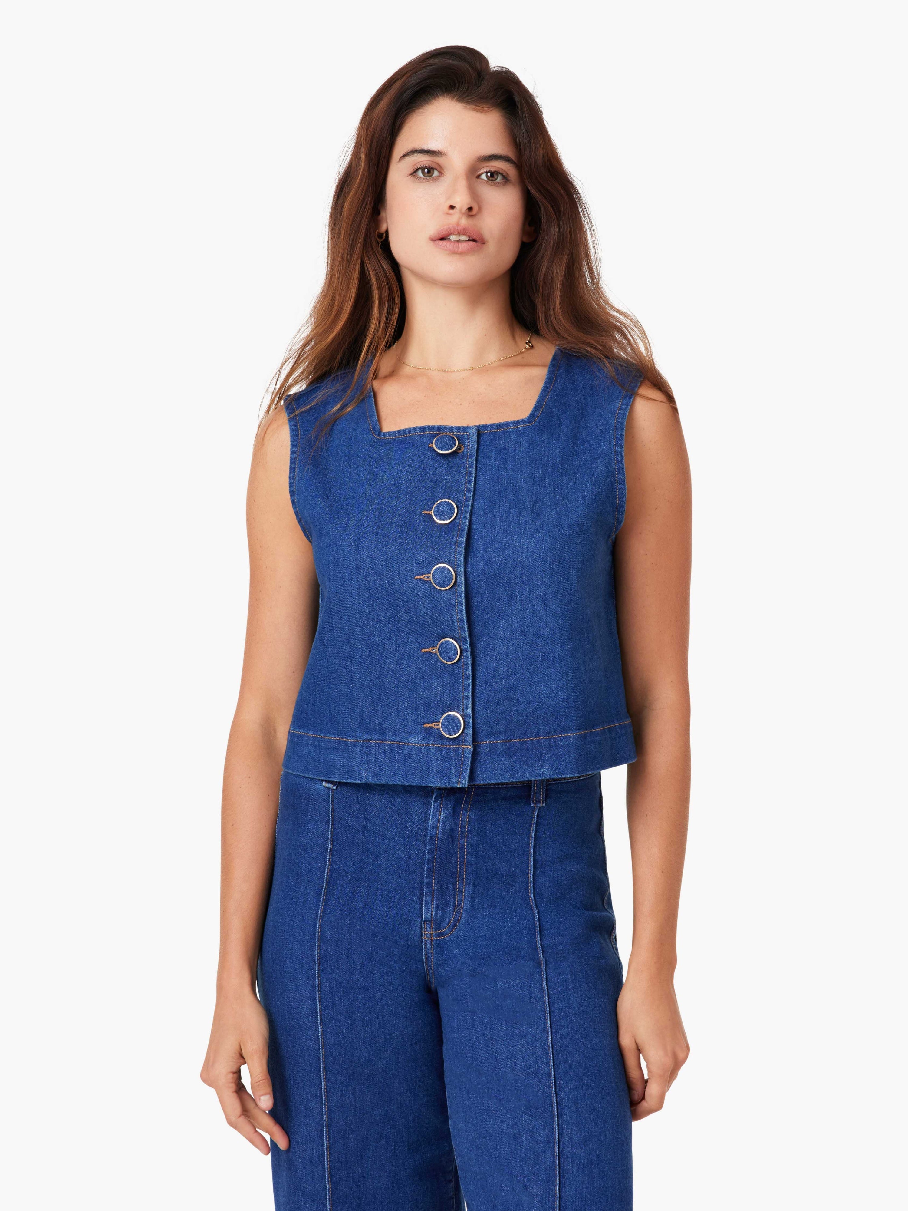 Denim Vest