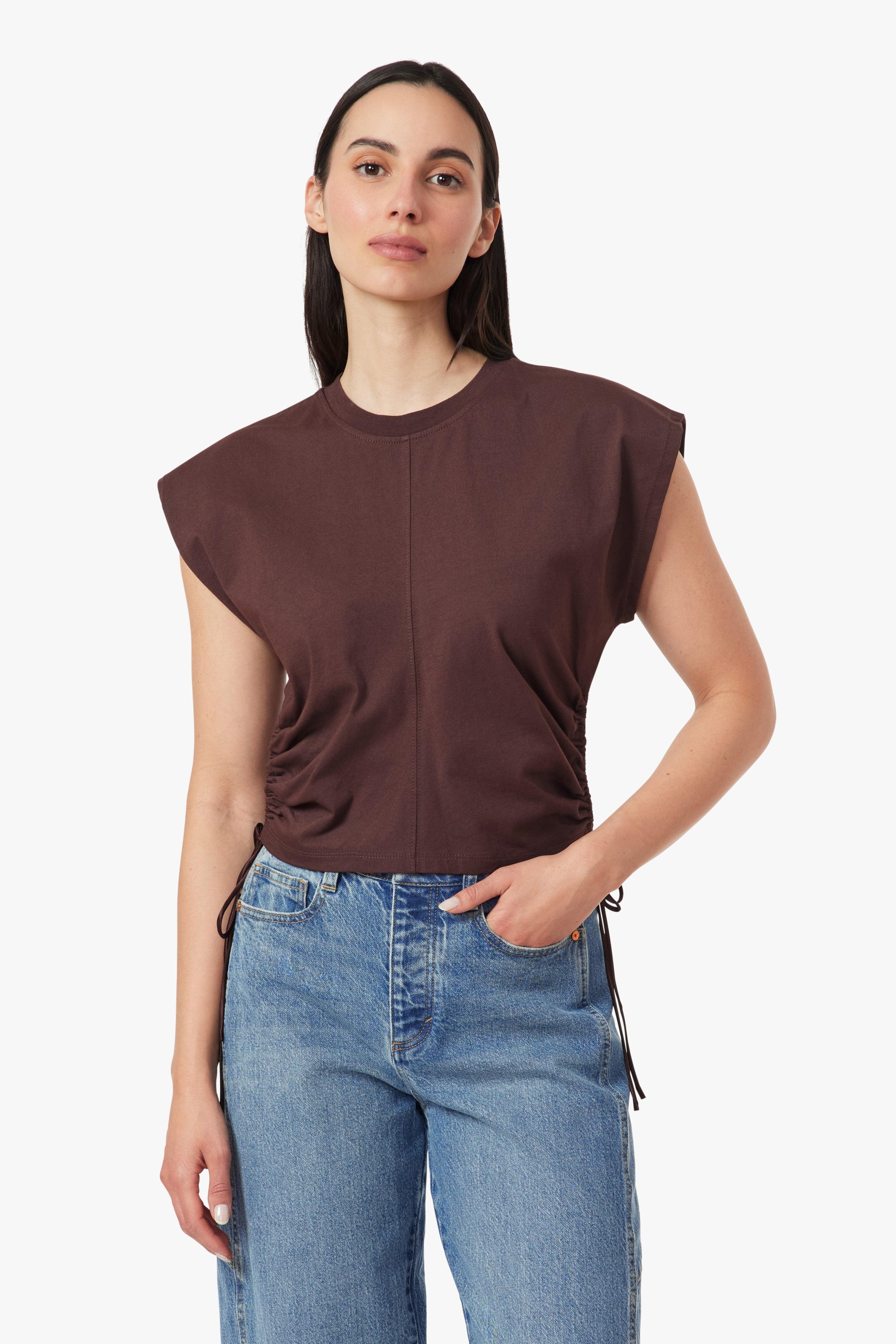 The Luna Top-Mocha