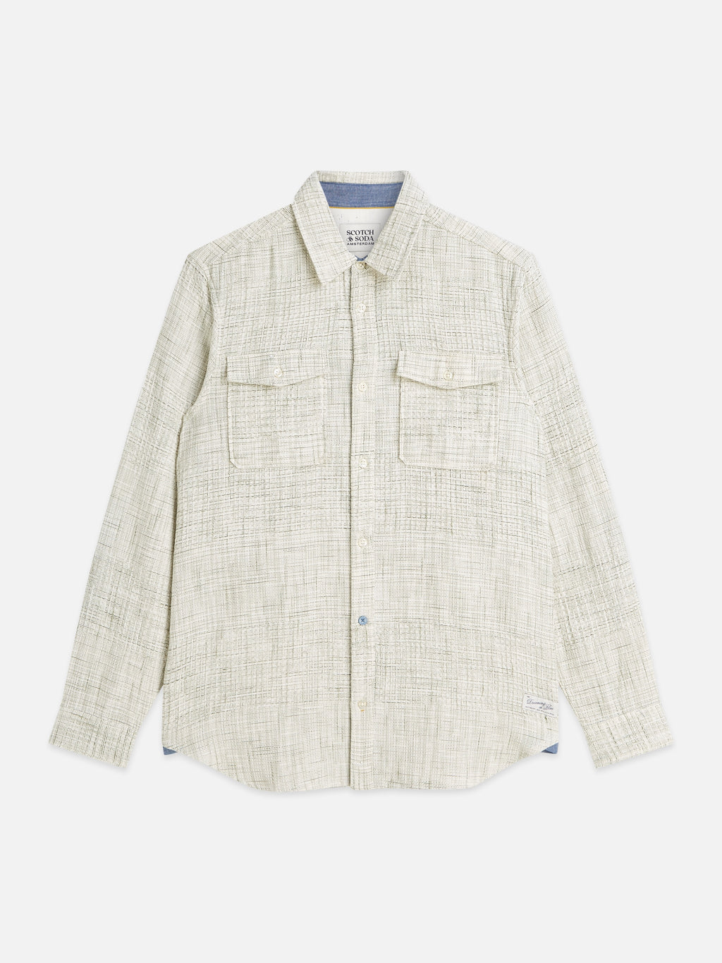 Melange Waffel Shirt