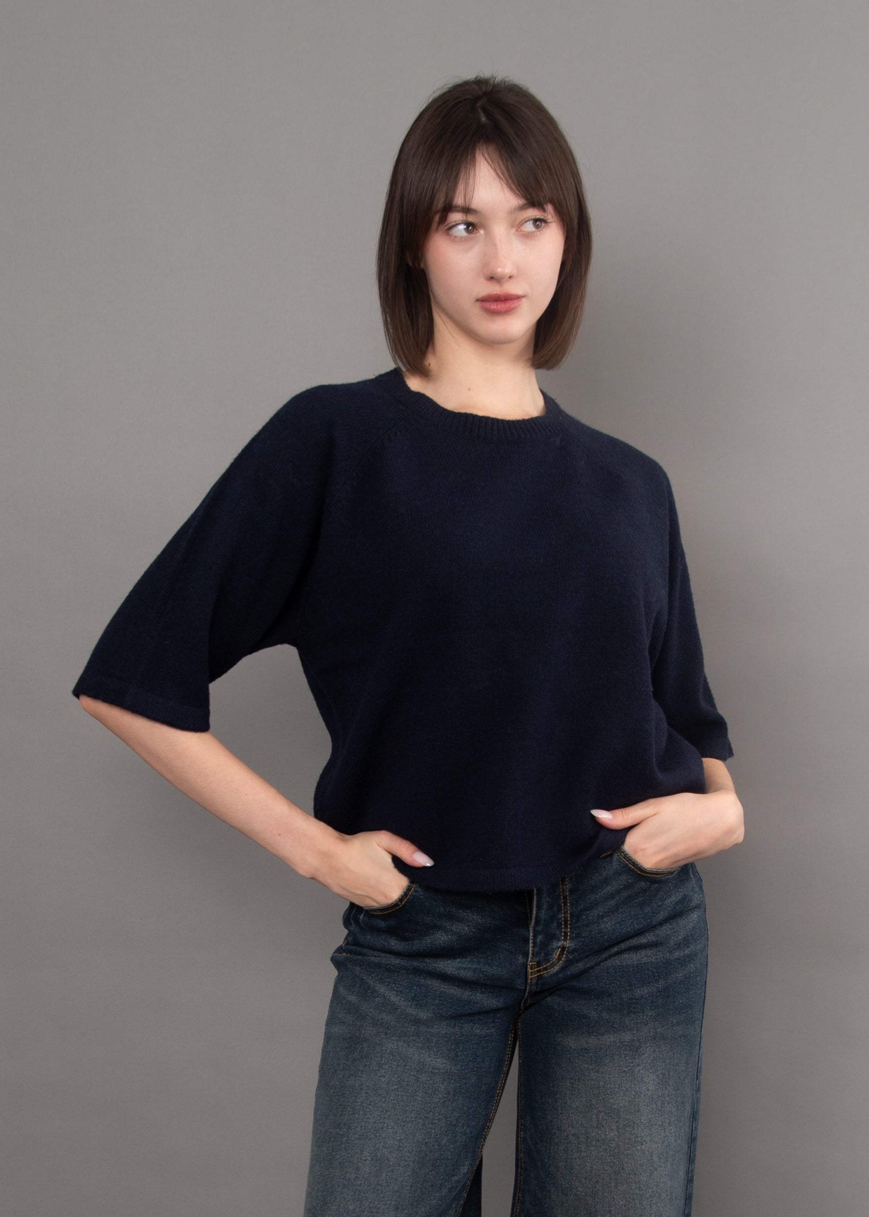 Ulla Raglan Sleeve Crewneck Pullover