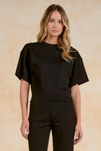 Short Sleeve Crewneck Top