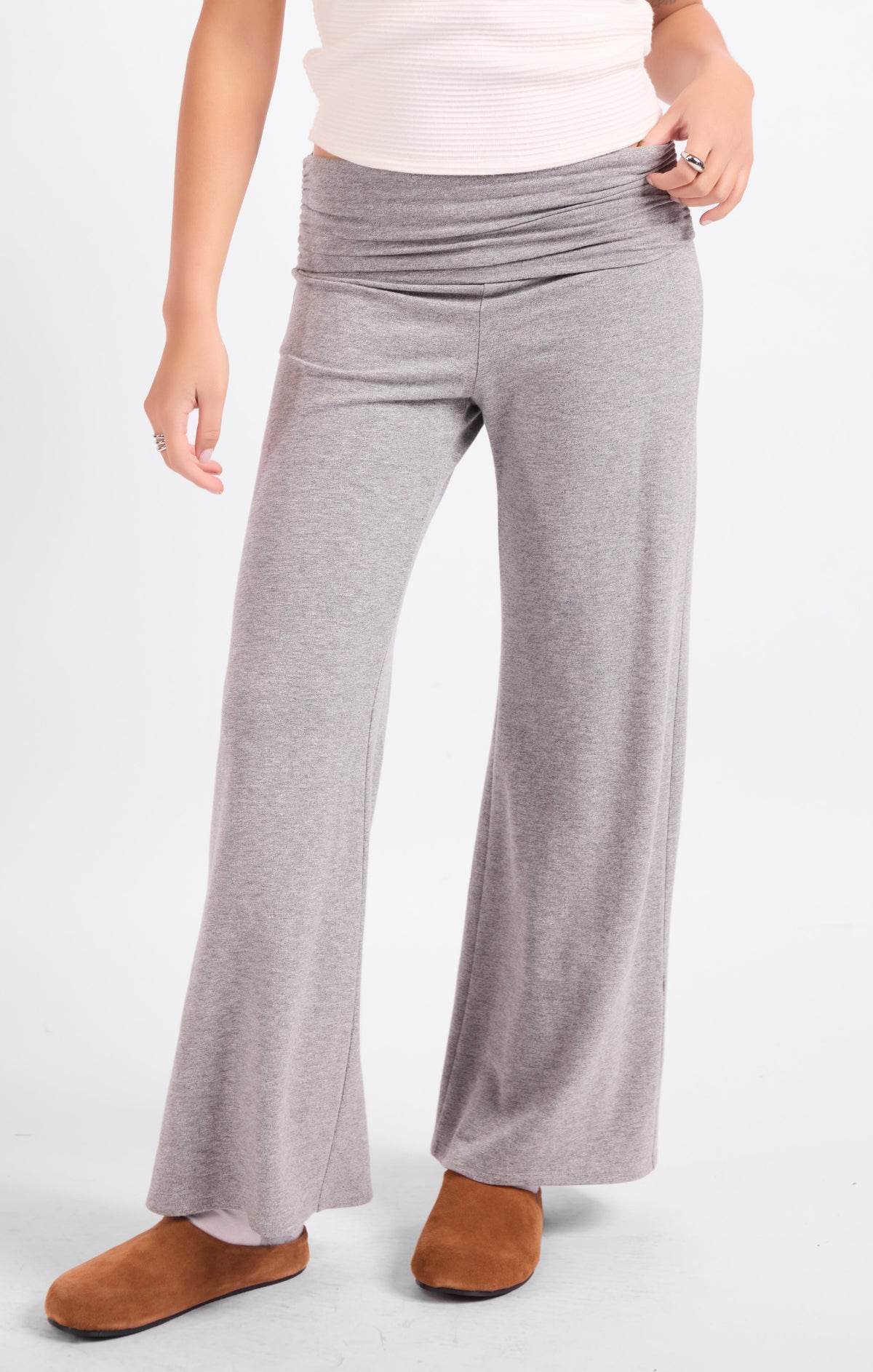 Page Turner Fold-over Pants