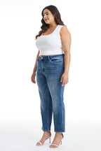 Plus High Rise Straight Leg