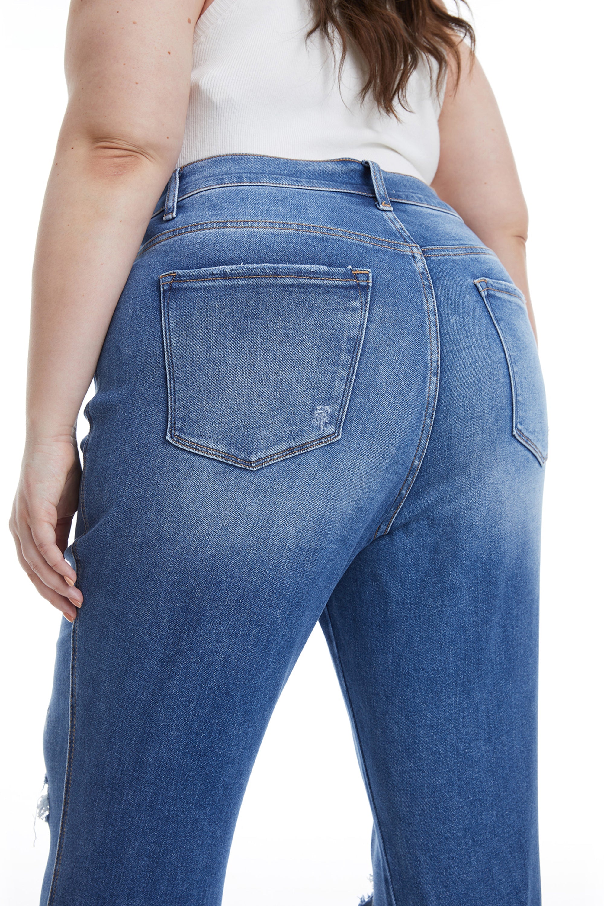 Plus High Rise Straight