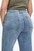 Plus High Rise Wide Leg