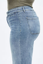 Plus High Rise Wide Leg